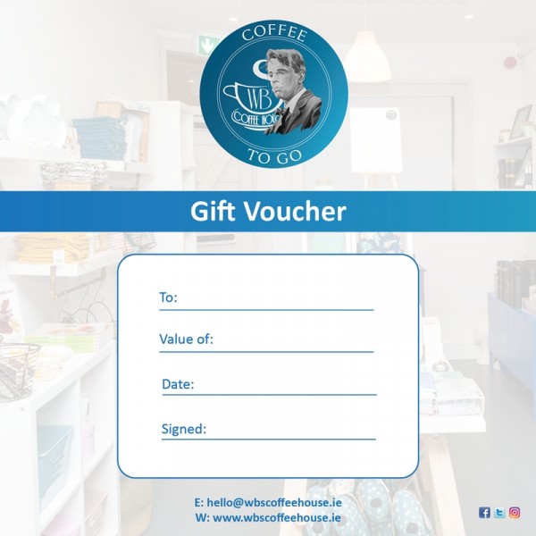 Image for WB's Coffee House Voucher